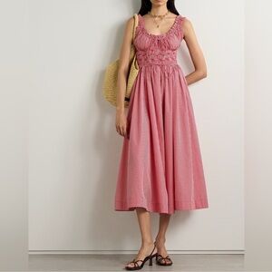 Doen Red Gingham Emmaretta Dress